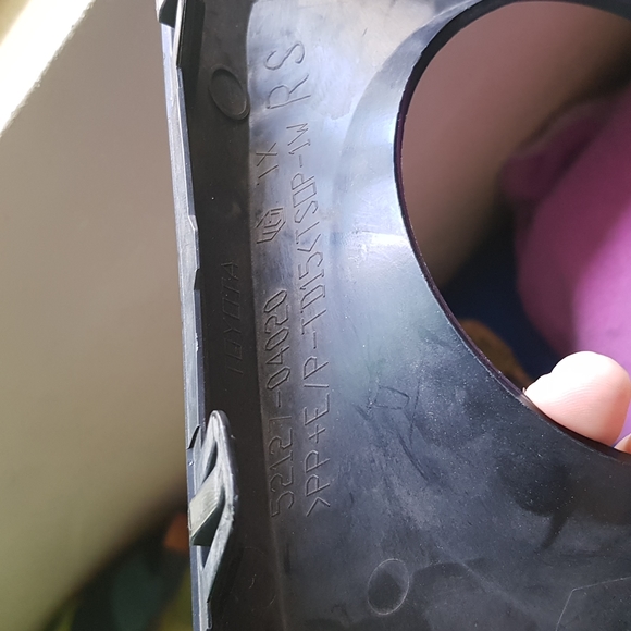 2017 OEM Toyota Tacoma Fog Light Covers (Both sides, GUC) - Picture 7 of 9